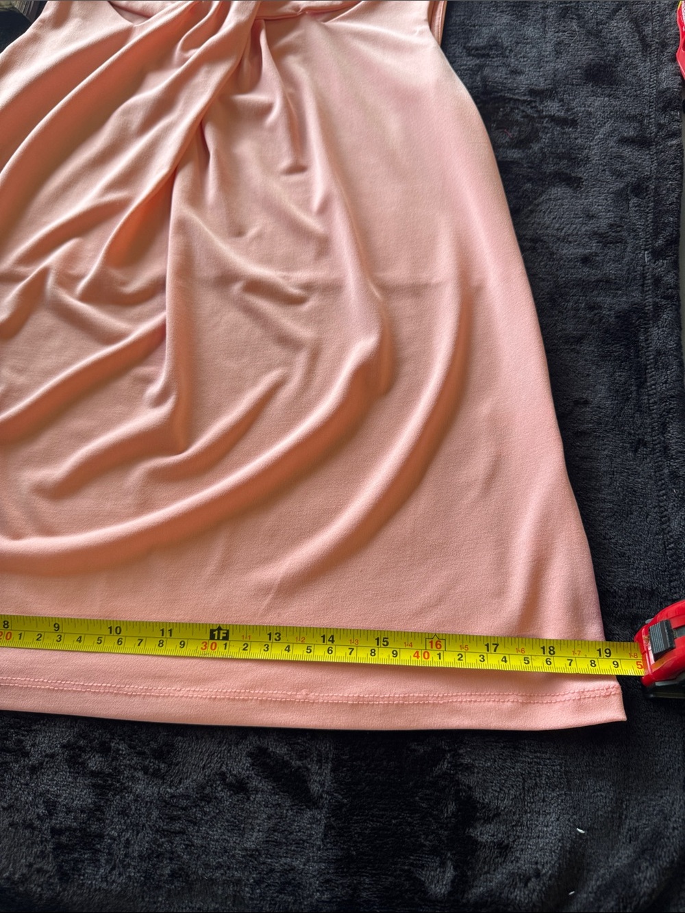 Sleeveless Twist-Front Camisole in Soft Pink - Picture 5 of 8